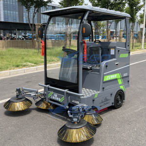 Barredora Eléctrica para Calles Urbanas, Máquina de Limpieza de Pisos Industriales - Product Image 6