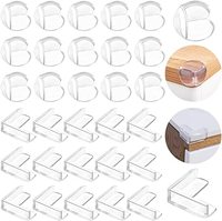 Protection d'angle en L pour table, protection d'angle en plastique pour la sécurité des enfants, matériau de protection épaissi amortissant