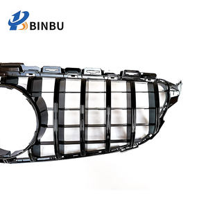 मेरिडीज बेंज सी-क्लास w205 ग्रिल उन्नत gt शैली ग्रिल फ्रंट बम्पर ग्रिल स्पोर्ट c180 c200 c300 कूप बॉडी किट 2015-2018 - Product Image 5