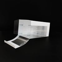 Boîtes d'emballage transparentes en PVC/PET recyclables imprimées sur mesure avec options de gaufrage et d'impression couleur