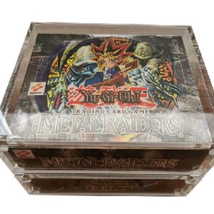 Clear 99% UV Resistance Magnetic Yugioh Gold Series 2013 Booster Box Acrylic <b>Display</b> <b>case</b> - Product Image 3