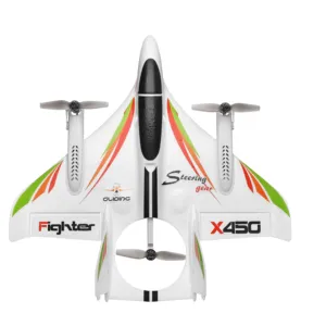 WLtoys XK 2.4G 6CH 3D 6G के लिए एलईडी प्रकाश के साथ आर सी हवाई जहाज ग्लाइडर Brushless खड़ी टेकऑफ़ बिक्री आरटीएफ