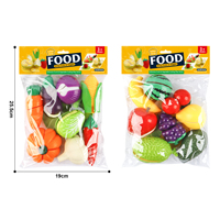 Jouet de cuisine miniature personnalisé 2025 pour enfants, jeu de simulation de découpe de légumes et de fruits, vente chaude