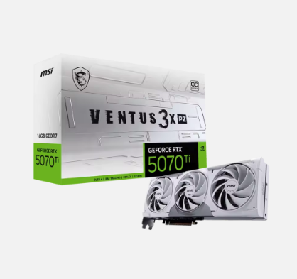 Wholesale New for TX 5070 Ti 16G VENTUS 3X PZ OC Gaming GPU GDDR7 Workstation PCI Express Fan Desktop Graphics Card