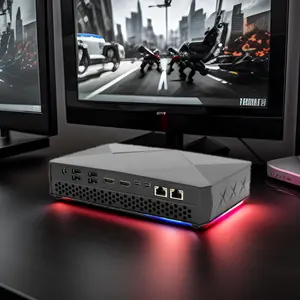 Intel NUC I7เกมมินิพีซีหน่วยความจำ32GB 512GB หน้าจอสามจอสำหรับเล่นเกมคอมพิวเตอร์ตั้งโต๊ะ