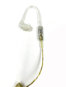 Auricular Intrauditivo con Tubo Acústico HXKK, Micrófono PTT, Accesorio para Walkie Talkie de Seguridad/Guardia Personal Mototrno R7 APX N70 MXP600, 60 cm - Product Image 3