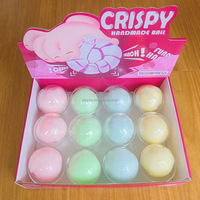 Boule de cire anti-stress super douce et satisfaite de son son de compression, en gros, faite à la main, croustillante, en forme de boule à pincer, saveurs menthe, chocolat noir et matcha