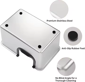 Pro XL kotak kotoran kucing 12 inci, pelindung Dinding anti bocor bahan baja tahan karat untuk rumah multi-kucing - Product Image 3