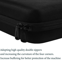 Boîte de protection portable en EVA rigide de haute qualité avec fermeture éclair, durable, pour contrôleur DJ et instruments