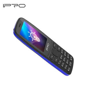IPRO A25 Ponsel Fitur Operasi Kunci 2G Buatan Tiongkok dengan Kamera SIM Ganda Telepon Fitur Keyboard Standby Ganda