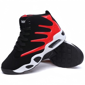 Nouveauté Chaussures de <span class=keywords><strong>basket</strong></span>-ball noires pour hommes en liquidation Semelle en caoutchouc pour la saison d'automne - Product Image 4