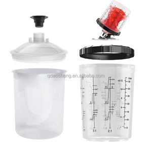 Bicchieri Monouso per Pistola a Spruzzo in Plastica PP, Tazza di Misurazione e Miscelazione Vernice di Alta Qualità per <span class=keywords><strong>Riparazione</strong></span> Carrozzeria Auto - Product Image 5