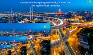จอแสดงผล LED แบบสองด้าน P1.56 สำหรับติดเพดานในอาคาร จอแสดงผลดิจิทัลสีเต็มรูปแบบ - Product Image 5