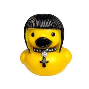 Groothandel op maat gemaakte mini 2 inch niet-gewone rubberen eendjes van vinyl, piepend, waterdrijvend badspeelgoed, rubberen eendjes - Product Image 6