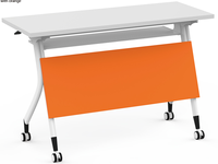 Table de conférence moderne pliante épissage longue Table chaise combinaison école bureau salon meubles de bureau en bois massif