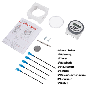 Tm619s 5-Pin lập trình hẹn giờ 7 ngày thứ hai mô-đun hẹn giờ 1 giây khoảng thời gian, 28 ON/OFF, 10/16/30A tải, 220V/230VAC hoặc 24/12VDC - Product Image 3