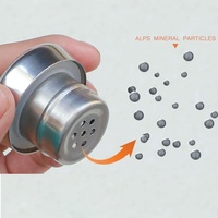 Bouteille de sport en acier inoxydable 17 oz, finition miroir brillante électrolytique, écologique, pour l'énergie alcaline, idéale pour la plage et le cyclisme