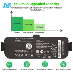 Batterie Li-ion neuve de la marque MYiYAE pour <span class=keywords><strong>Irobot</strong></span> <span class=keywords><strong>Roomba</strong></span> 595 650 980 655 690 780 805 860 880 890 960 760 770 780 1800mah - Product Image 3