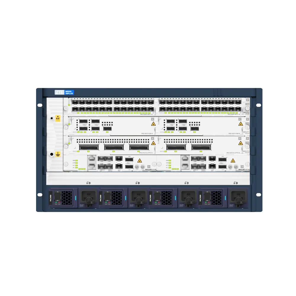 Roteador de borda multi-serviços série Zxr10 M6000-s M6000-2s4 M6000-2s10 M6000-3s M6000-5s M6000-8s M6000-18s