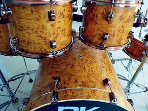ชุดกลองแจ๊ส <span class=keywords><strong>Baron</strong></span> Series 5 ชิ้น วงแหวนไม้ พร้อมชุดกลองย้อนยุคคุณภาพสูง - Product Image 5