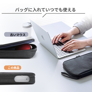 เมาส์พกพาไร้สายขนาดเล็กสำหรับการเดินทาง เชื่อมต่อผ่านบลูทูธ <span class=keywords><strong>ใช้</strong></span>งานได้<span class=keywords><strong>กับ</strong></span>มือถือ สำนักงาน ปลั๊กแอนด์เพลย์ รองรับ iPhone Android iPad <span class=keywords><strong>Mac</strong></span> แท็บเล็ต พีซี Cheerdots2 - Product Image 4