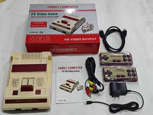 HB-103 HD Wired TV Video <strong>Game</strong> Console for <strong>FC</strong> Double Battle Handle Red White Machine - Product Image 6