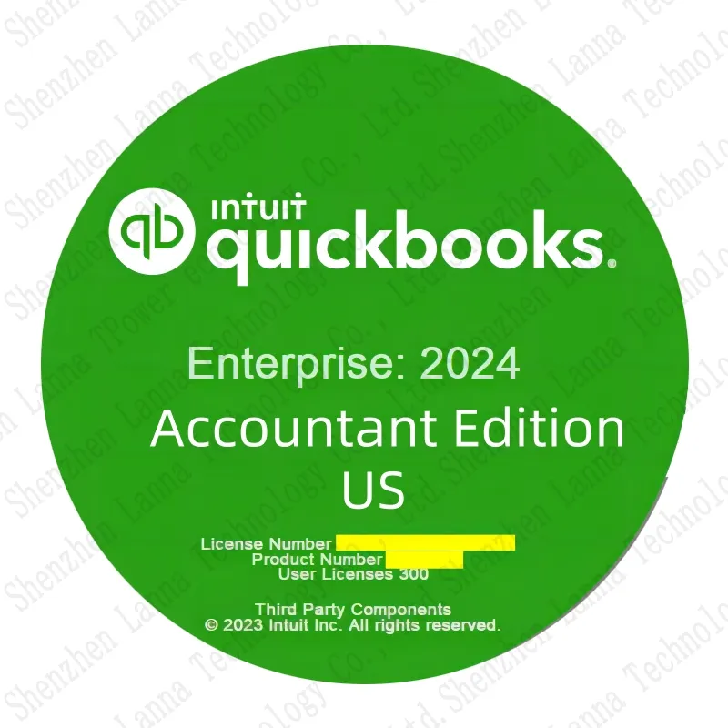 Intuit QuickBook Enterprise Accountant Edition 24.0 2024 US Download Lifetime Financial Accounting Software Email Delivery