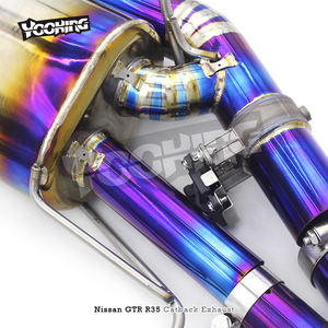 Silenciadores de <span class=keywords><strong>escape</strong></span> Valvetronic de titanio de fábrica Y tubo para <span class=keywords><strong>Nissan</strong></span> <span class=keywords><strong>GTR</strong></span>/2008 R35 2023-Tubo de <span class=keywords><strong>Escape</strong></span> - Product Image 3