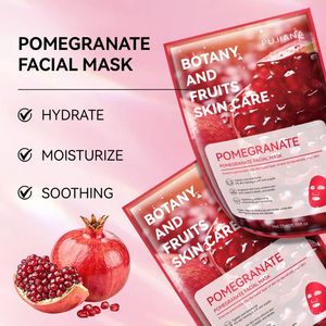 Masque Facial Apaisant à l'<span class=keywords><strong>Aloe</strong></span> <span class=keywords><strong>Vera</strong></span> : Répare les Peaux Sèches, Affine les Pores, Hydratation Profonde, Masque en Tissu Apaisant pour Peaux Sensibles et Ternes - Product Image 2