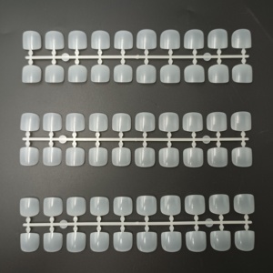 <span class=keywords><strong>Manucure</strong></span> & Pédicure Ongles <span class=keywords><strong>Pied</strong></span> 2 Grandes Tailles Français Large Carré Couverture Complète Toe Nail Tips - Product Image 1