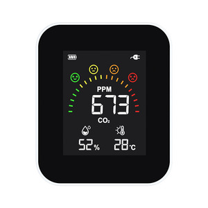 DC-YEM-42H <span class=keywords><strong>CO2</strong></span> Moniteur de qualité de l'air Thermomètre numérique Hygromètre - Product Image 1