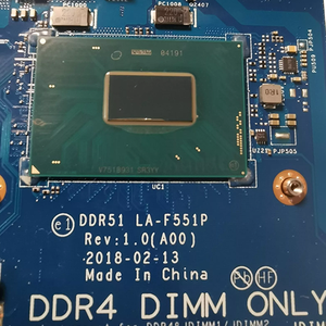 สำหรับ Dell <span class=keywords><strong>Alienware</strong></span> 15 <span class=keywords><strong>R4</strong></span> <span class=keywords><strong>17</strong></span> <span class=keywords><strong>R4</strong></span>มาเธอร์บอร์ด R5 I7-8750H 8GB GTX1070 LA-F551P D3R1D - Product Image 6