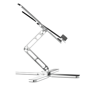 Soporte Ajustable para Portátil con Rotación de 360 Grados, Soporte Plegable de Aluminio para Portátiles y Tabletas de 10 a 17 Pulgadas - Product Image 6