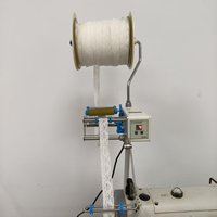 TFU16-3S Convoyeur à bande motorisé industriel automatique pour machine à coudre surjeteuse, dispositif d'alimentation en acier et plastique, garantie 1,5 an