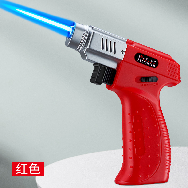 cigarette lighter heat gun Refillable Butane Torch Lighter for BBQ, Camping, and Welding – Durable,  Customizable, and Ideal for Restaurants and Outdoor Use