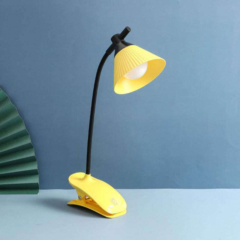 USB зажим перезаряжаемая настольная лампа сенсорный выключатель светодиодные настольные лампы