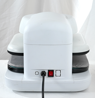 Presse à chaud électrique automatique blanche 38x38cm pour impression sur t-shirts, 220V, vitesse rapide
