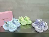 Baskets Chunky Rétro Y2K Aurora Métalliques Respirantes d'Été à Semelle Magma, Hauteur de Plateforme 8cm, Rehaussantes, OEM