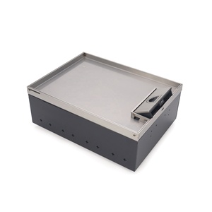 Caja de Piso con Puertos RJ45, USB, Multimedia y de Alimentación para Conectividad en Hogares y Oficinas Inteligentes - Product Image 3
