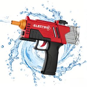 200 मिलीलीटर स्वचालित इलेक्ट्रिक पानी की बंदूक गर्मी आउटडोर समुद्र तट खिलौना प्लास्टिक पानी ब्लास्टर - Product Image 1