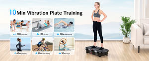 Mini Hot Portable <span class=keywords><strong>Vibro</strong></span> <span class=keywords><strong>Power</strong></span> Board Verticale Vibratieplaat voor Thuisgebruik van Staal voor Afvallen en Lichaamsbeweging - Product Image 2