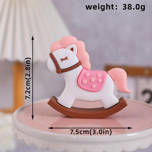 Muñeca de <span class=keywords><strong>goma</strong></span> suave de dibujos animados, cumpleaños de niños bebé Primer Cumpleaños pastel exhibición pieza pastel Topper - Product Image 6