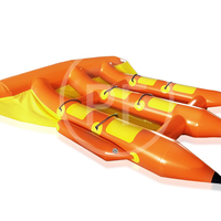Grand bateau banane de poisson volant gonflable, surf en plein air, traînant, jouets gonflables, accessoires d'amusement pour adultes