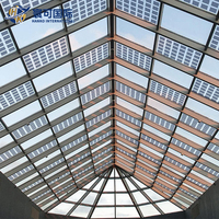 Structure de montage solaire BIPV haut de gamme optimisée pour l'intégration façade et toiture