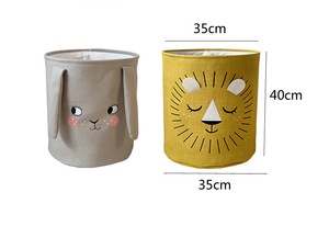 Nuovo arrivo bambini Eco Friendly cestino portaoggetti cesto portabiancheria a forma di animali - Product Image 5