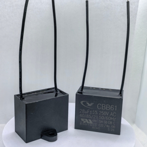Chunyuan 28uF 250VAC CBB61 voor zelfherstellende polypropyleen filmcondensator voor shredder naaimachine AC motor start/loop - Product Image 1
