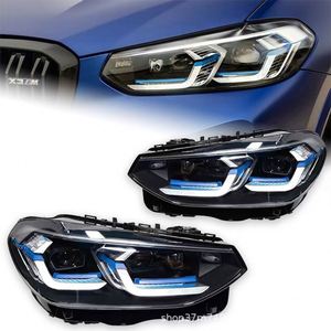 For BMW X3 G01 X4 G02 2022-2024 <b>LED</b> Laser <b>Headlight</b> Assembly Upgrade Front Lamp - Product Image 2