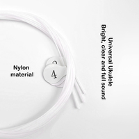 Wholesale Durable Plastic & Nylon Ukulele Strings 4-String Set at Low Price Factory Standard Accessories
