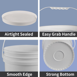 Tapa a prueba de manipulaciones Grado alimenticio <span class=keywords><strong>25</strong></span> <span class=keywords><strong>litros</strong></span> 6,5 galones Cubo de plástico Tambores de plástico - Product Image 5
