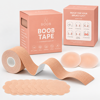 Vente en gros de bandes adhésives pour le lifting des seins pour femmes, bandes de soutien-gorge imperméables et cache-tétons